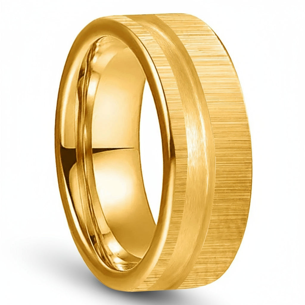 Tungsten Inlay Ring Blank