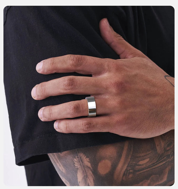 Tungsten Promise Ring for Him