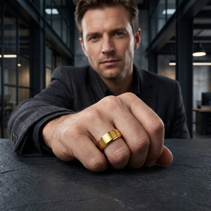 Tungsten Promise Ring for him