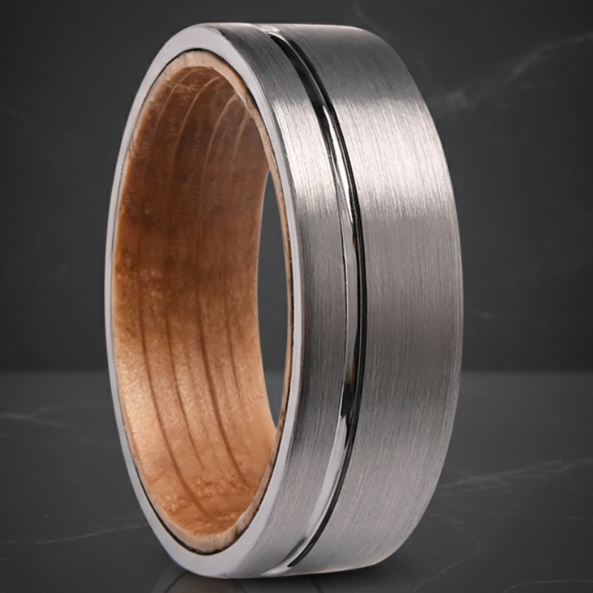 Tungsten_Ring_Wine_Barrel_Wood_Inner_Ring