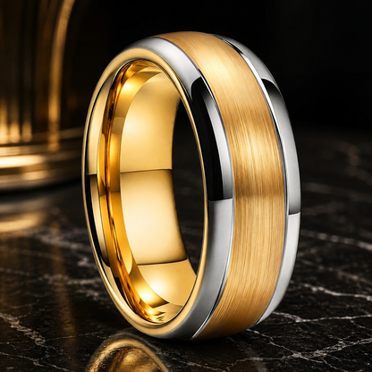 Tungsten Steel Wedding Ring