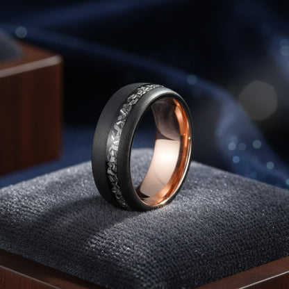 Tungsten_meteorite_inlay_ring