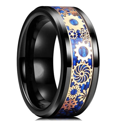 Vintage Dragon Tungsten Ring
