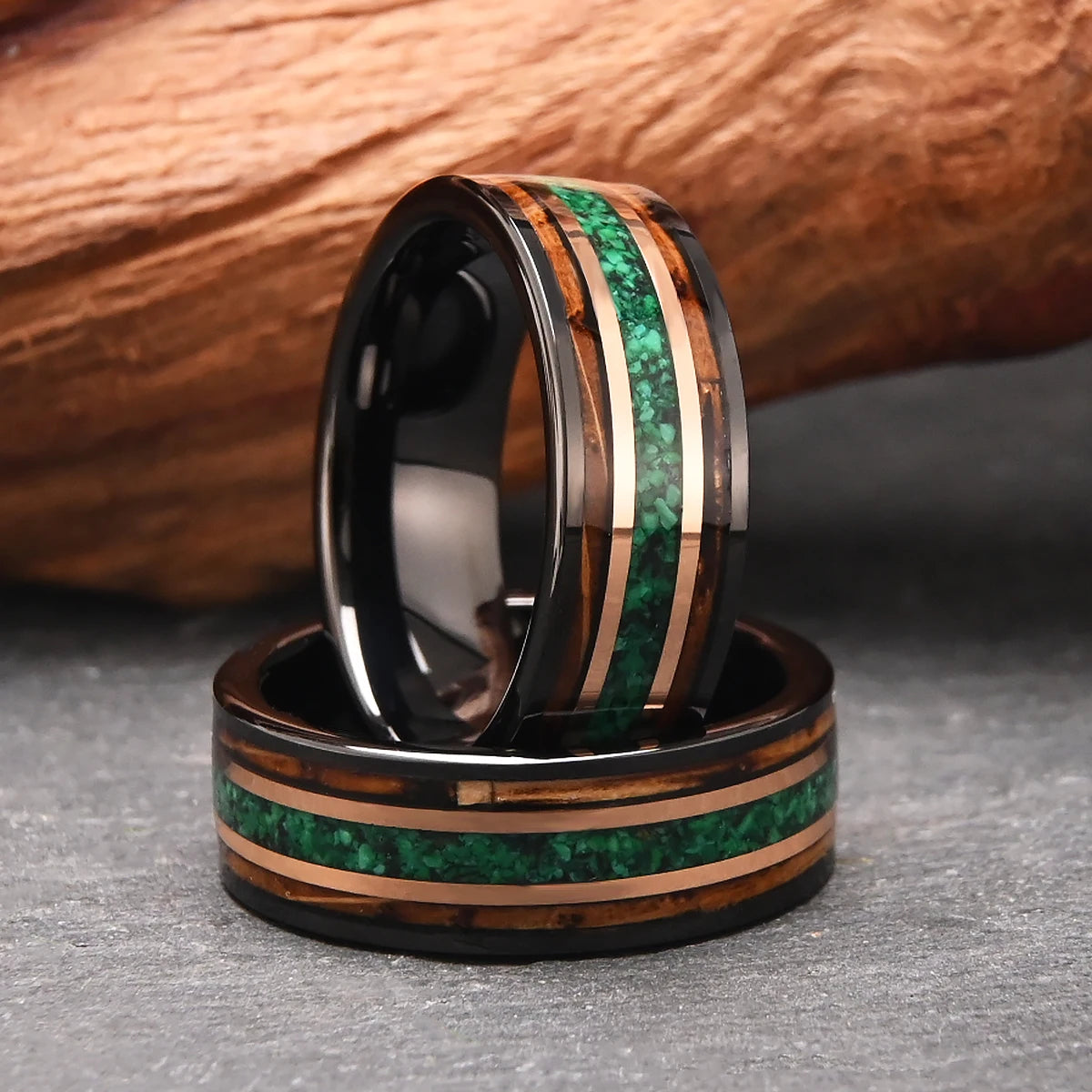 Whiskey Barrel Tungsten Ring