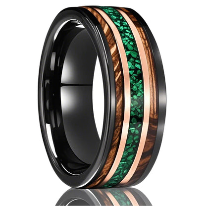 Whiskey Barrel Tungsten Ring