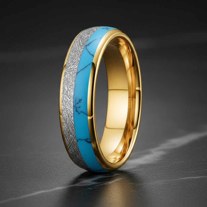 White_Meteorite_Turquoise_Tungsten-Ring_6mm