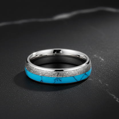 White_Meteorite_Turquoise_Tungsten-Ring_6mm