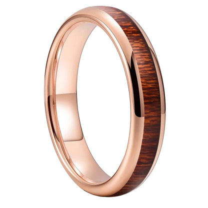 Wood Tungsten Wedding band
