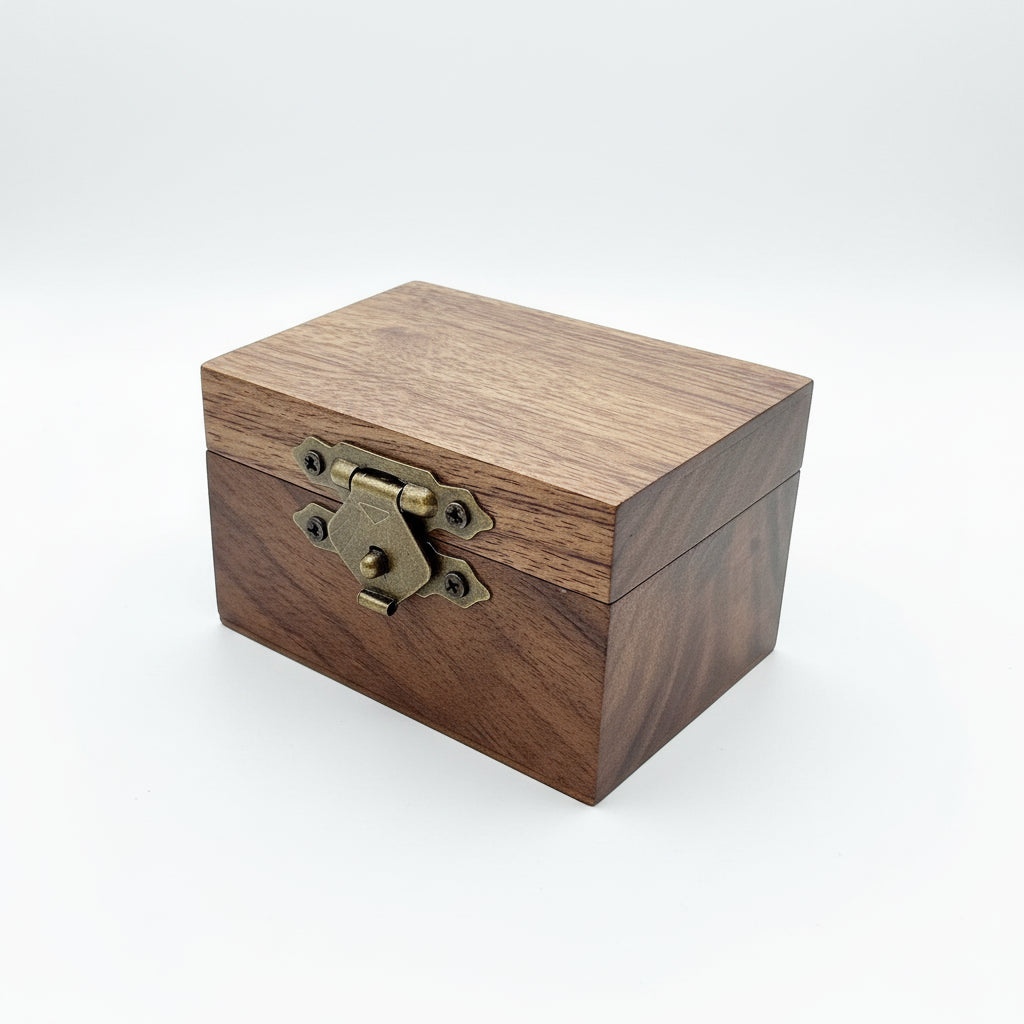 Wooden ring box