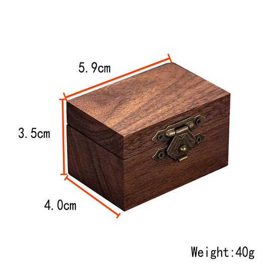 Wooden ring box
