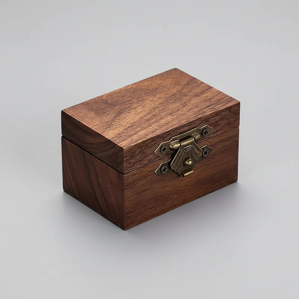 Wooden ring box