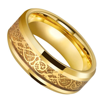 Yellow Tungsten Ring