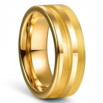 Tungsten Inlay Ring Blank