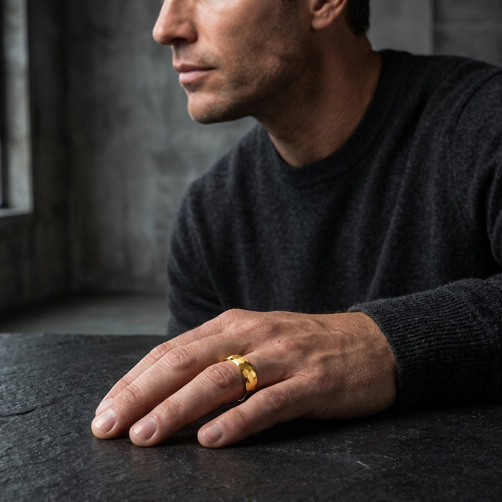 hammered-tungsten-wedding-ring