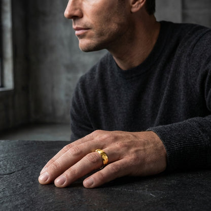 hammered-tungsten-wedding-ring