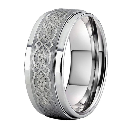 laser engraving tungsten ring