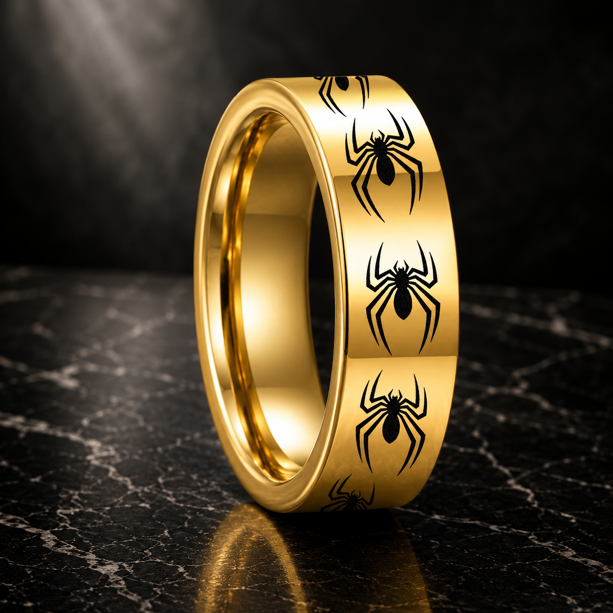 mens-spider-ring