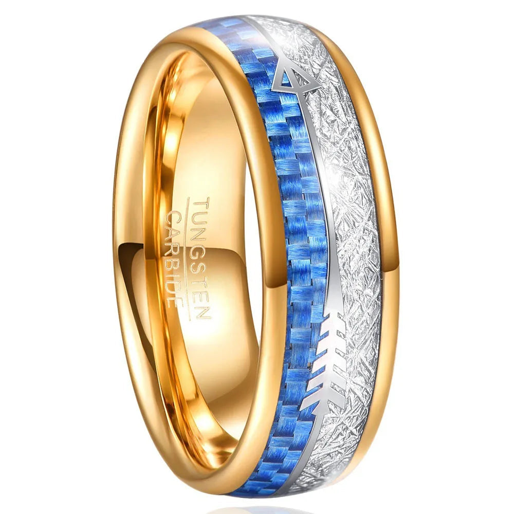 mens carbon fiber engagement ring​

