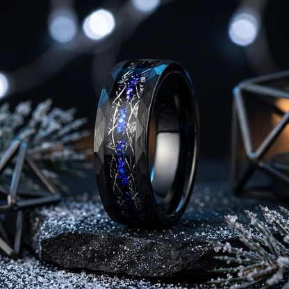 meteorite-blue-opal-tungsten-ring