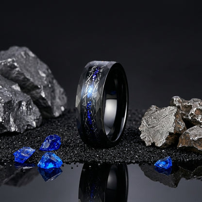 meteorite-blue-opal-tungsten-ring