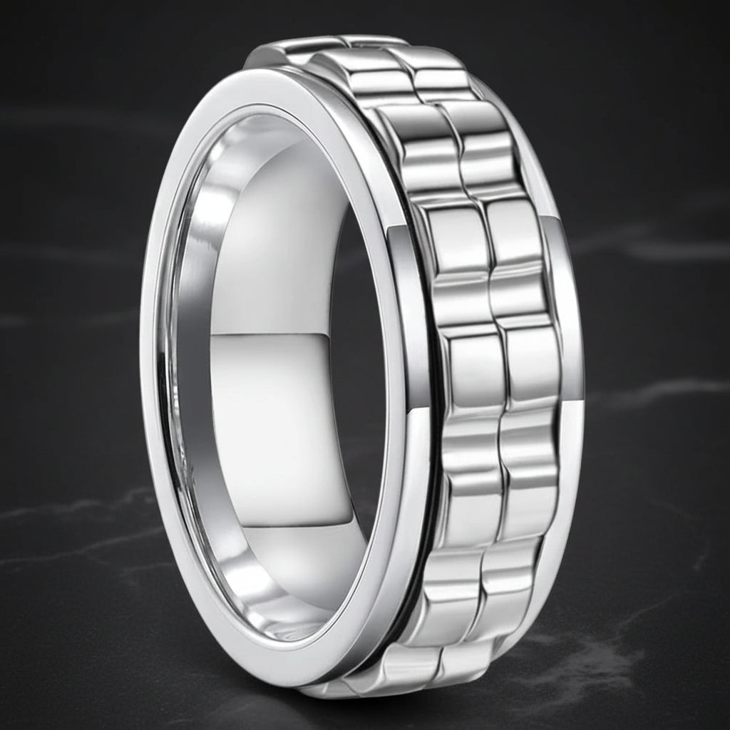 Tungsten Spinner Ring