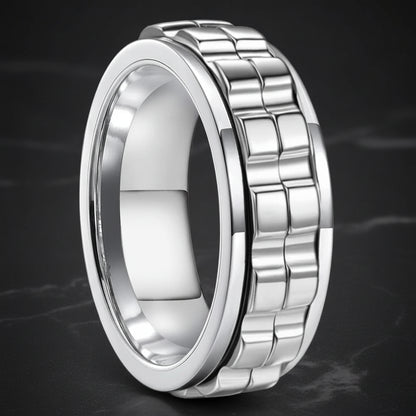 Tungsten Spinner Ring