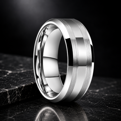 tungsten carbide comfort fit ring​
