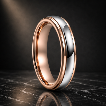 tungsten carbide-promise ring for women