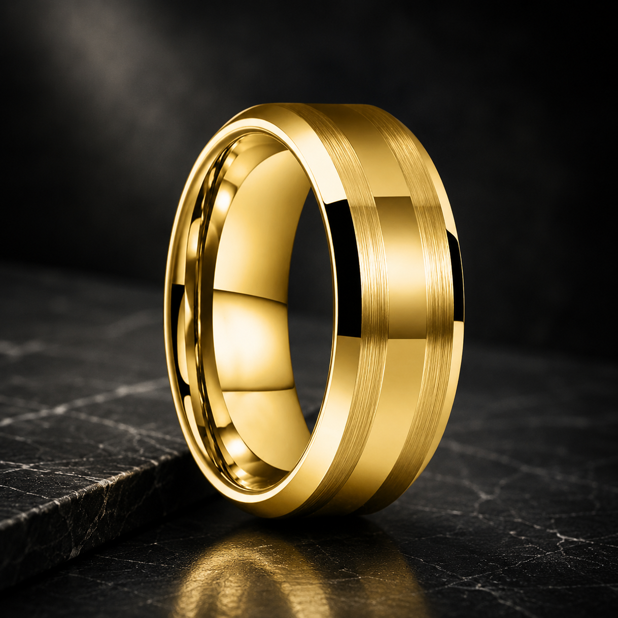 tungsten carbide comfort fit ring​
