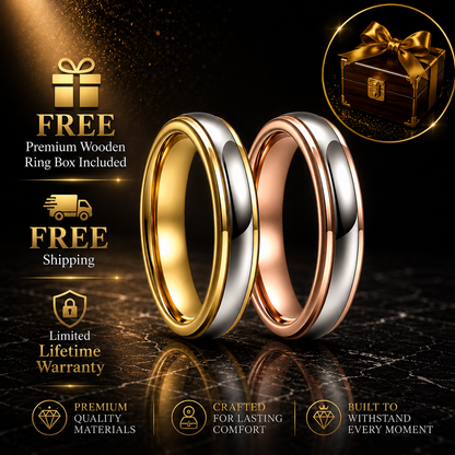 tungsten carbide promise ring for women
