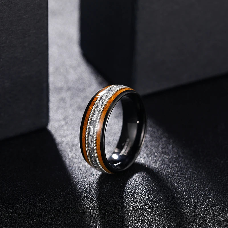 tungsten ring with aluminum