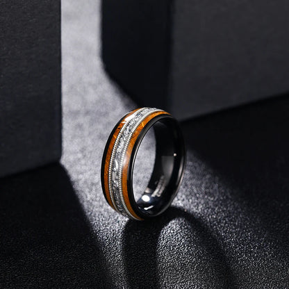 tungsten ring with aluminum
