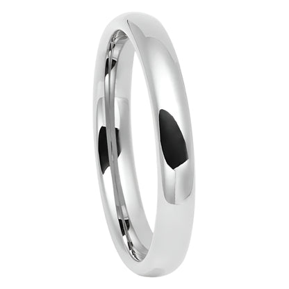 white tungsten ring